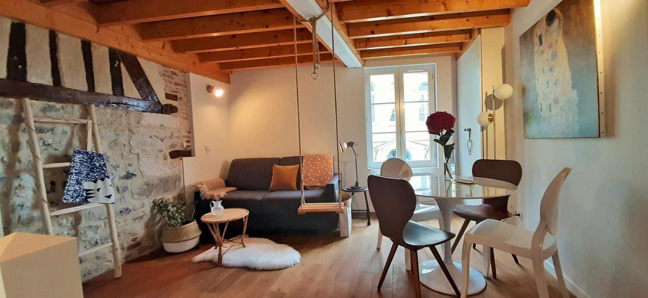 -La Maison Balancoire - Parking Prive - Coeur Historique -La Clef De Ονφλέρ Εξωτερικό φωτογραφία