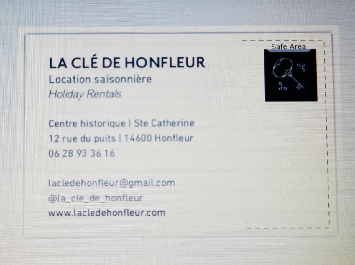 -La Maison Balancoire - Parking Prive - Coeur Historique -La Clef De Ονφλέρ Εξωτερικό φωτογραφία